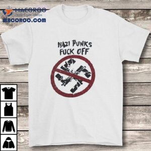 Anti Fascist Punk Rock Style Tshirt