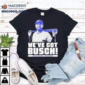 Celebrate Michael Busch with this Chicago baseball tshirt