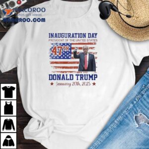 Donald Trump Presidential Swearing In Ceremony T Tshirt