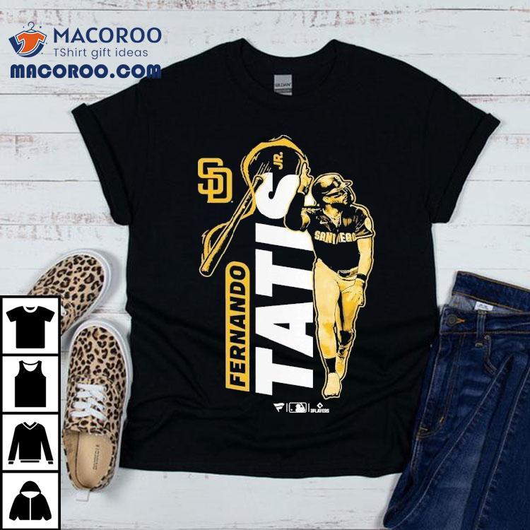 Fernando Tatis Jr electrifying highlights on this must have Padres t-shirt Fernando Tatis Jr electrifying highlights on this must have Padres t-shirt