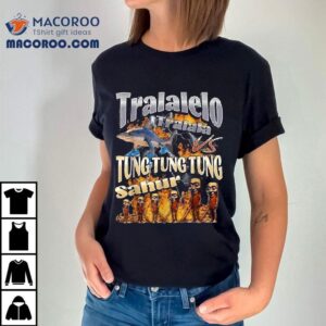 Italian meme showdown brainrot vibes t-shirt 1 Italian Meme Showdown Brainrot Vibes Tshirt