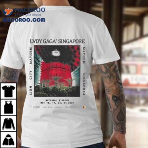 Lady Gaga brings chaos to Singapore National Stadium with 2025 concert dates t-shirt 1 Lady Gaga Brings Chaos To Singapore National Stadium With Concert Dates Tshirt