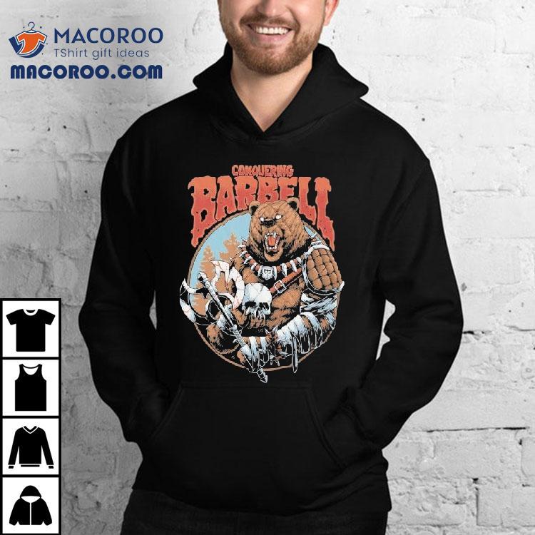 Master the barbell like a warrior with this bold bear tshirt Master the barbell like a warrior with this bold bear tshirt