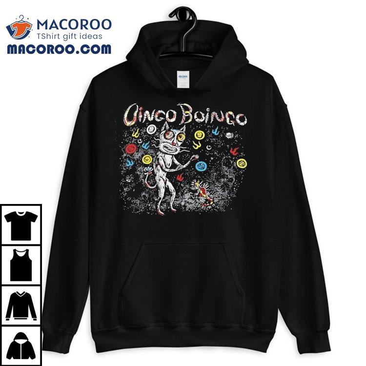 Oingo Boingo Cat Monster Design Tshirt Oingo Boingo Cat Monster Design Tshirt