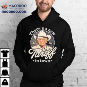 Rugged Outlaw Style Meets Modern Trade Policy Tshirt