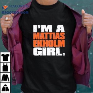 Show Your Love For Mattias Ekholm With This Cool T Tshirt