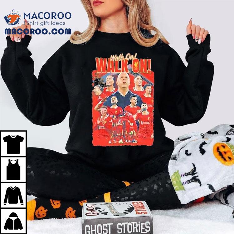 Stride with pride in this Liverpool FC inspired t-shirt Stride with pride in this Liverpool FC inspired t-shirt