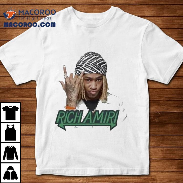 Stylish Rich Amiri Hip Hop Artist Graphic Tshirt Stylish Rich Amiri Hip Hop Artist Graphic Tshirt