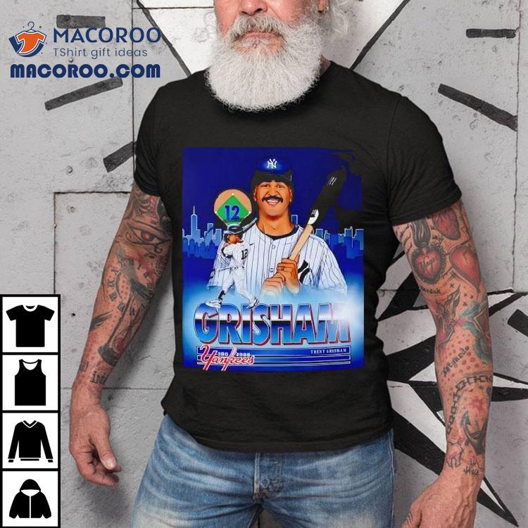 Trent Grisham Yankees 12 player jersey tshirt Trent Grisham Yankees 12 player jersey tshirt