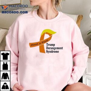 Trump cure for his haters disorder tshirt
