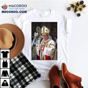 Vatican official Cardinal Parolin sports stylish pope inspired t-shirt
