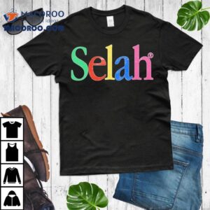 Vibrant hues from Selahorg in this stylish tshirt