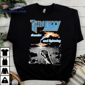 Vintage Thunder And Lightning Rock Band Graphic T-shirt