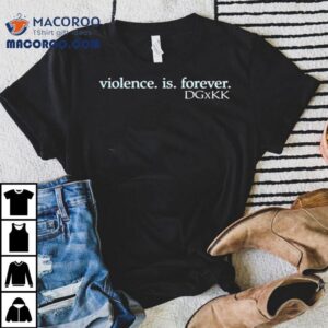 Violence never ends graphic print tshirt