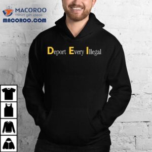 White House policy on removing undocumented immigrants t-shirt