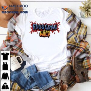 Wild Foos Logo In Vibrant Colors Tshirt