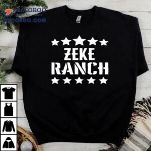 Zeke Ranch family gathering crew t-shirt