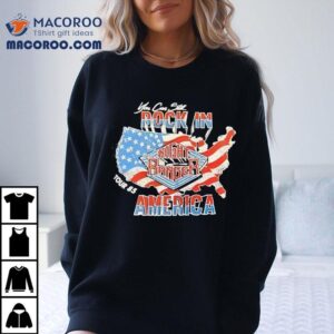 Tour Vibes With Classic Rock Energy Tshirt