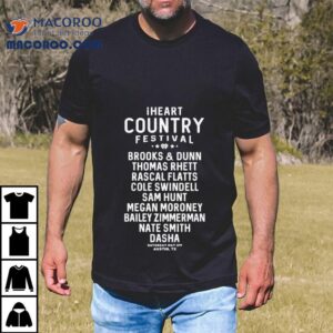 Iheartcountry Music Fest Exclusive T Tshirt
