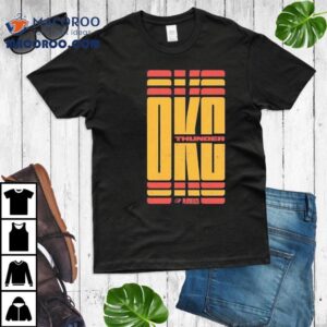 Thunder Playoff Run Fan Celebration T Tshirt