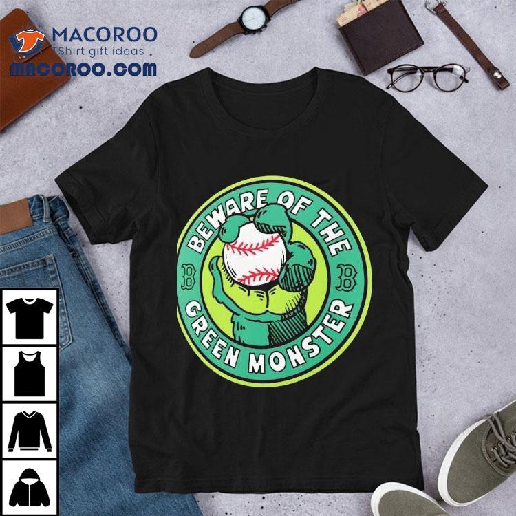 Boston Red Sox Green Monster tribute design t-shirt Boston Red Sox Green Monster tribute design t-shirt