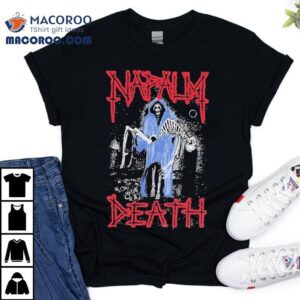 Brutal Scum Reaper Design Inspired By Napalm Death Tshirt 2 Brutal Scum Reaper Design Inspired By Napalm Death T Tshirt