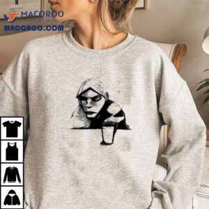 Burials Iconic Hyperdub Album Art On A Vintage Style Tshirt