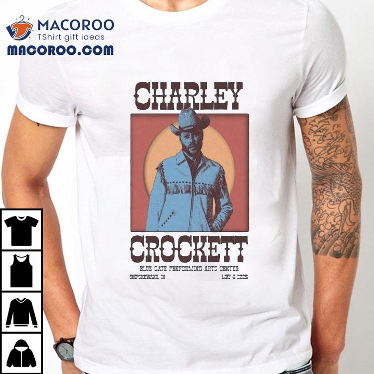 Catch Charley Crockett live in Shipshewana 2025 with this cool t-shirt Catch Charley Crockett live in Shipshewana 2025 with this cool t-shirt