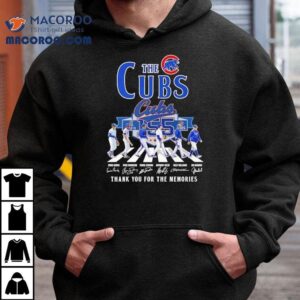 Chicago Cubs Memorable Moments Tribute T Tshirt