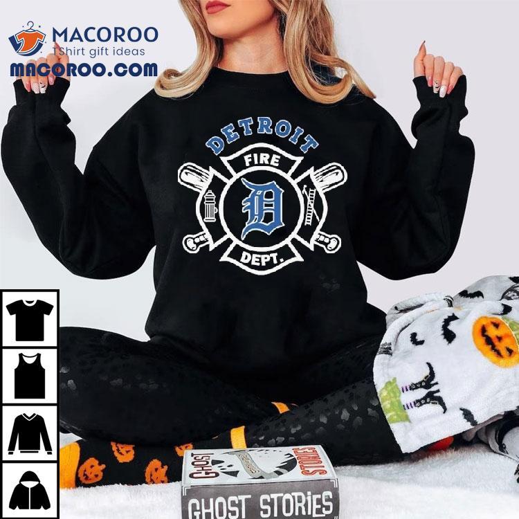 Detroit firefighters honor tigers with custom t-shirt Detroit firefighters honor tigers with custom t-shirt