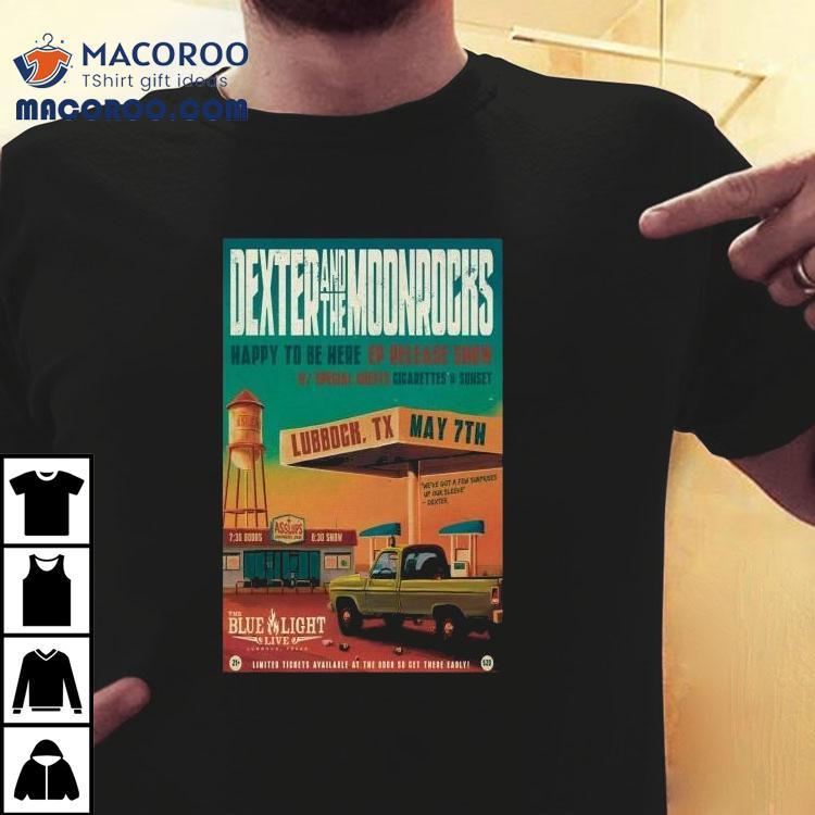 Dexter Moonrocks Live Concert 2025 Exclusive Tshirt Dexter Moonrocks Live Concert 2025 Exclusive Tshirt