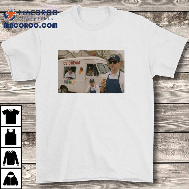 FBI agent Jen loves ice cream t-shirt FBI agent Jen loves ice cream t-shirt