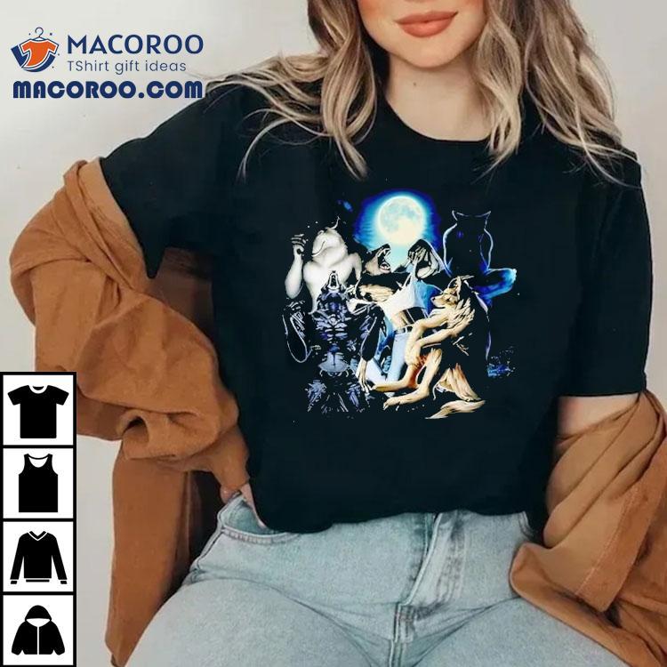 Fierce Alpha Wolf Design Standout Graphic Tshirt Fierce Alpha Wolf Design Standout Graphic Tshirt