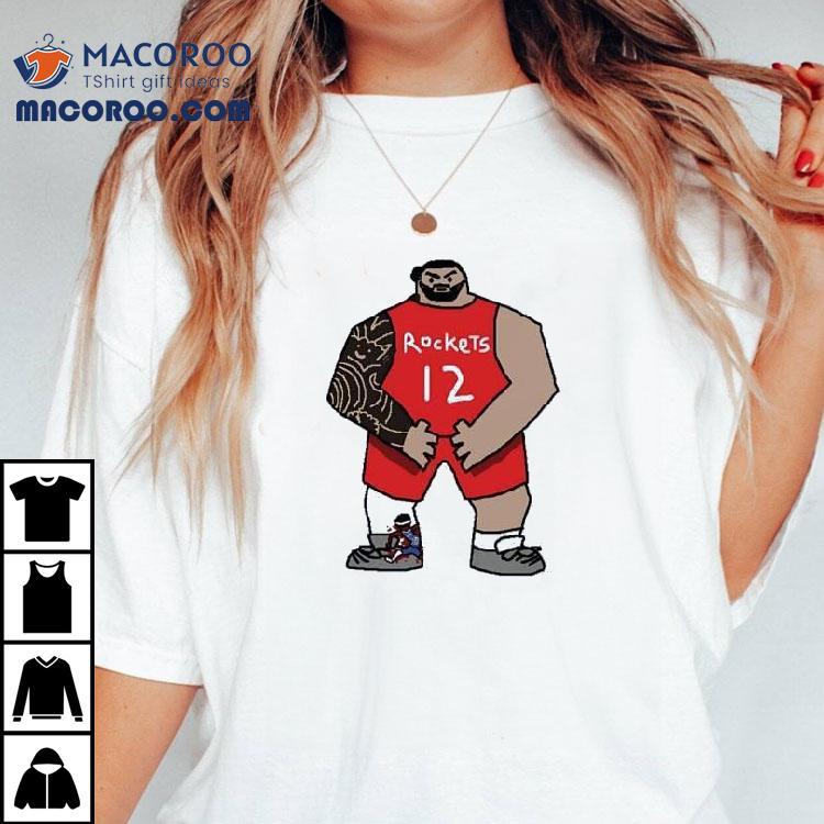 Funny cartoon style Houston Rockets jersey featuring Steven Adams t-shirt Funny cartoon style Houston Rockets jersey featuring Steven Adams t-shirt