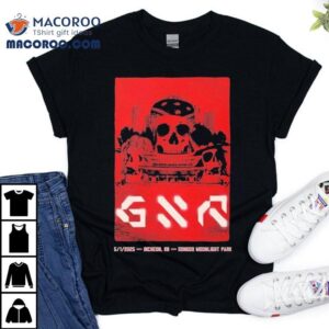 Guns N Roses 2025 Korea concert in Incheon t-shirt 2 Guns N Roses Korea Concert In Incheon Tshirt