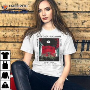 Lady Gaga brings chaos to Singapore National Stadium with 2025 concert dates t-shirt 2 Lady Gaga Brings Chaos To Singapore National Stadium With Concert Dates Tshirt
