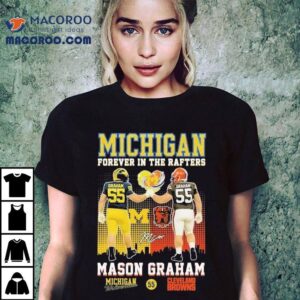 Mason Graham Michigan And Cleveland Tribute Tshirt
