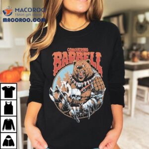 Master the barbell like a warrior with this bold bear tshirt 2 Master The Barbell Like A Warrior With This Bold Bear T Tshirt