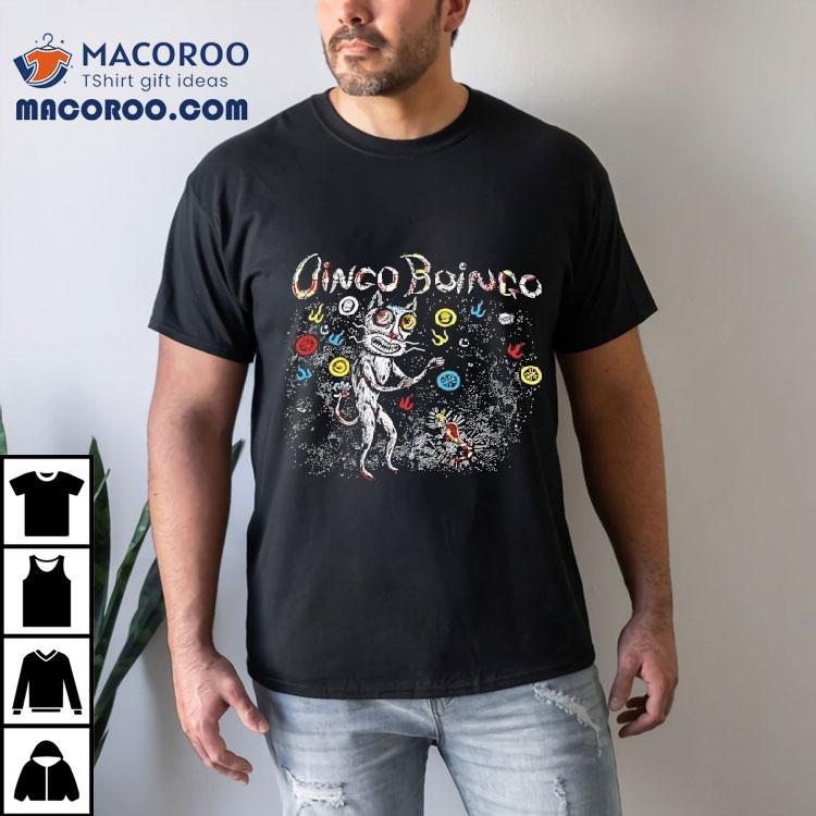 Oingo Boingo Cat Monster Design Tshirt Oingo Boingo Cat Monster Design Tshirt