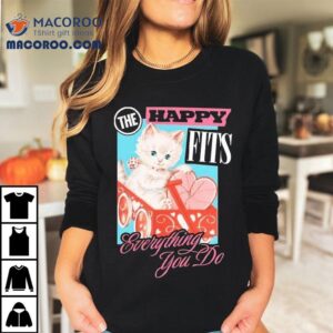 Pink kitten heart design perfect for any occasion t-shirt 2 Pink Kitten Heart Design Perfect For Any Occasion Tshirt