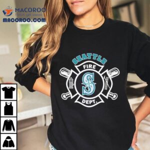 Seattle firefighters honor Mariners with custom t-shirt 2 Seattle Firefighters Honor Mariners With Custom Tshirt