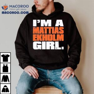 Show Your Love For Mattias Ekholm With This Cool T Tshirt