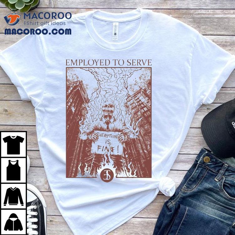 The Stark Reality Behind Everything Is Fine T-shirt The Stark Reality Behind Everything Is Fine T-shirt