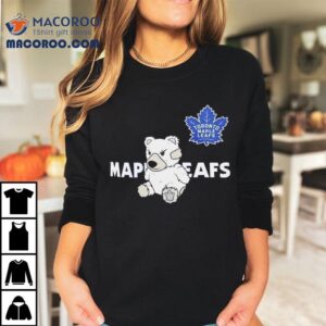 Toronto Maple Leafs Teddy Bear Hockey Tshirt