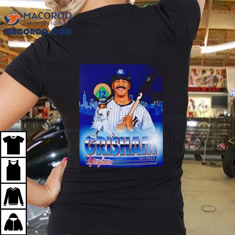 Trent Grisham Yankees 12 player jersey tshirt Trent Grisham Yankees 12 player jersey tshirt