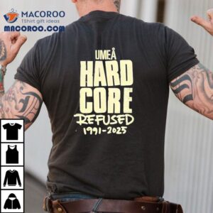 Umea Hardcore 1991 Reboot 2025 T-shirt 2 Umea Hardcore Reboot Tshirt