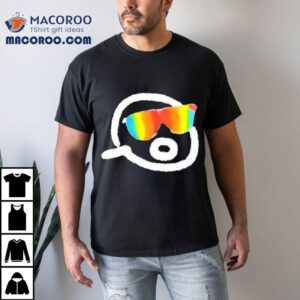 Vibrant Rainbow Colored Gorklon Design T Tshirt