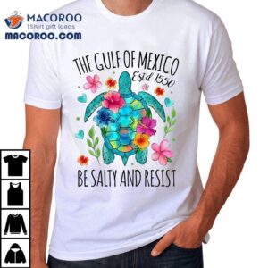 Vintage Sea Turtle Design Gulf Coast Inspired Tshirt