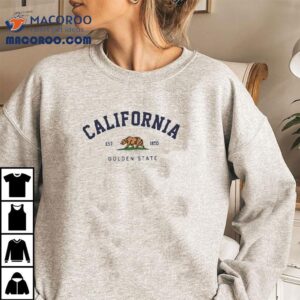 Vintage California Golden State Design T Tshirt