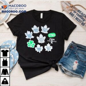 Vintage Hockey Style With Toronto St Pats Logo Tshirt